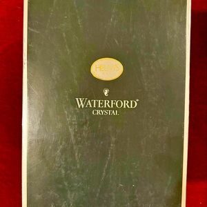 NWT, Waterford Hurricane Glass Lantern with Candle.  Never Used, Still in Box.